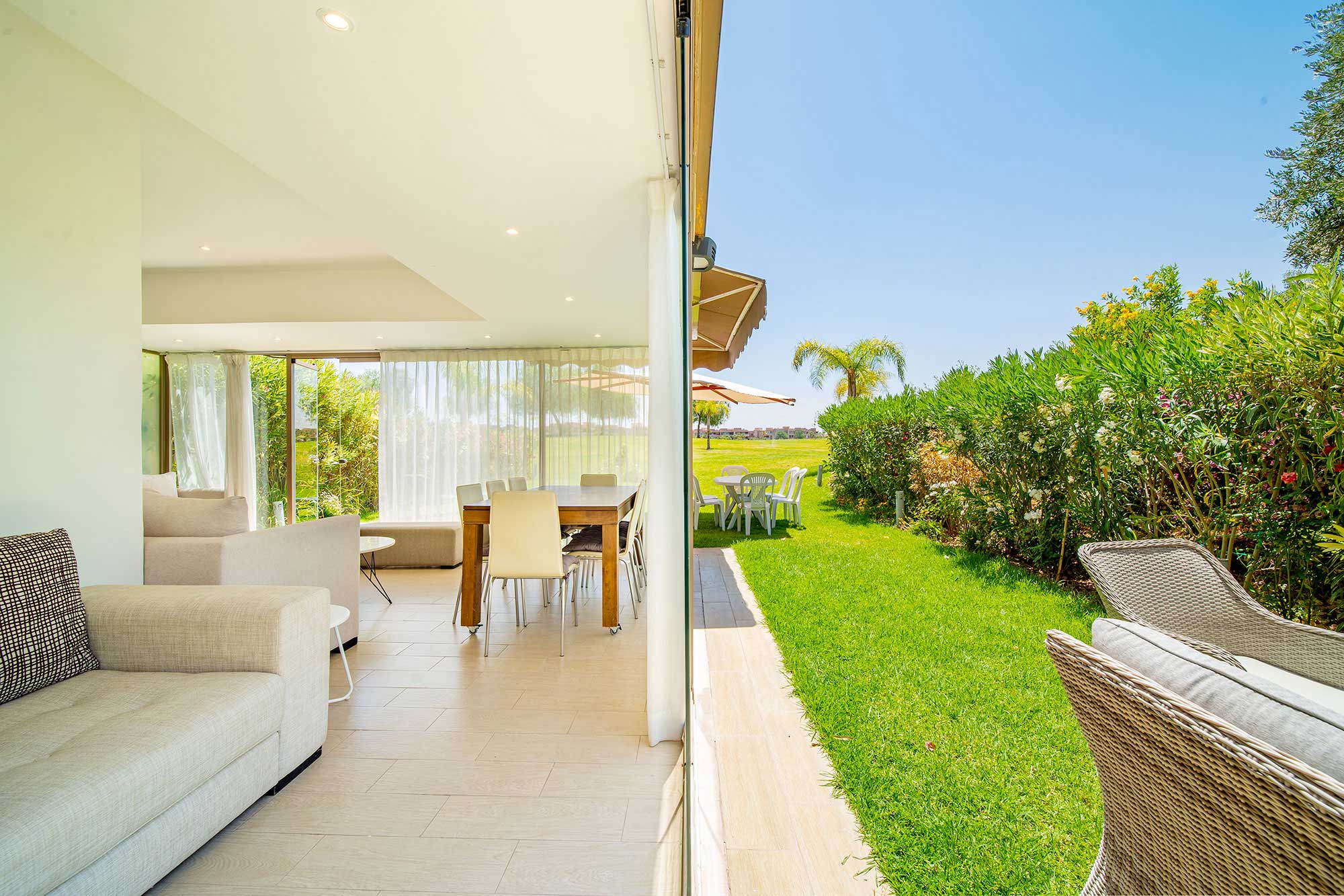 Fantastic Apartment – Garden – View Onto the Golf – 3 Bedrooms