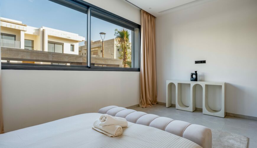 Analytical process and strategic planning for short-term rental management success in Marrakech.