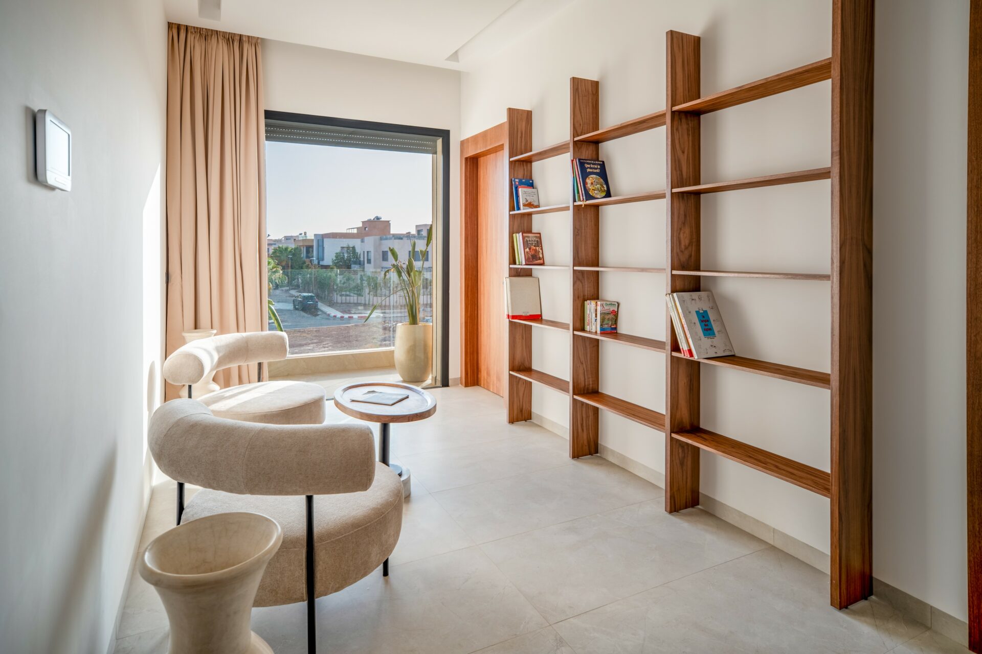 A proactive management system dashboard protecting a luxury riad investment in Marrakech.