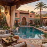Villa à Marrakech avec piscine entretenue par une conciergerie villa Marrakech